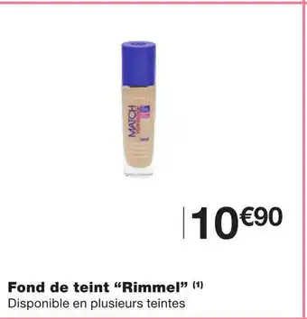 Monoprix Rimmel fond de teint (1) offre