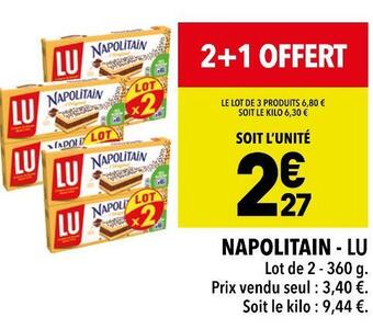 Supeco Lu napolitain offre