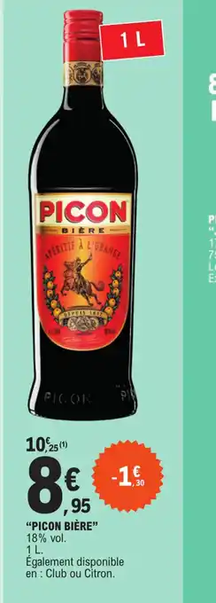 E.Leclerc "PICON BIÈRE" 18% vol. offre