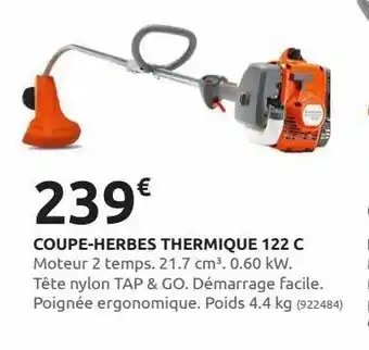 Rural Master Coupe-herbes thermique 122 c offre