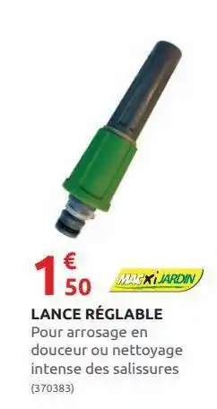 Rural Master Lance réglable offre