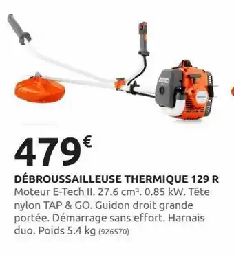 Rural Master Débroussailleuse thermique 129 r offre