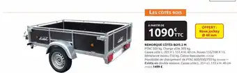 Rural Master Remorque cotes bois 2m offre