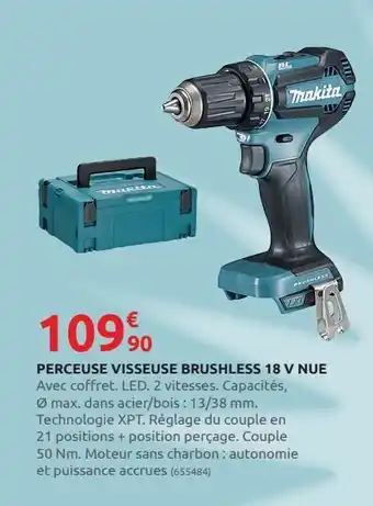 Rural Master Perceuse visseuse brushless 18 v nue offre