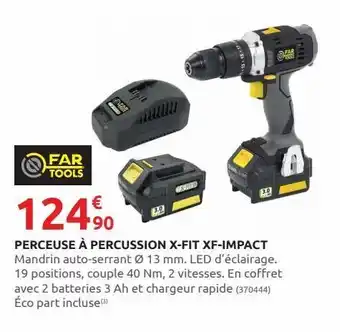 Rural Master Perceuse à percussion x-fit xf-impact offre