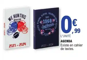 E.Leclerc AGENDA offre