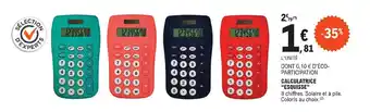 E.Leclerc CALCULATRICE "ESQUISSE" offre
