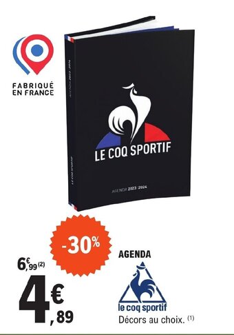 E.Leclerc AGENDA offre