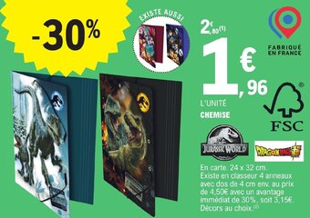 E.Leclerc CHEMISE offre