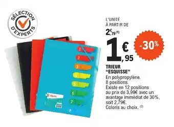 E.Leclerc TRIEUR "ESQUISSE" offre