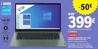 E.Leclerc PC PORTABLE offre