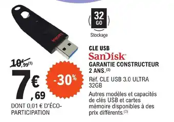 E.Leclerc CLE USB offre
