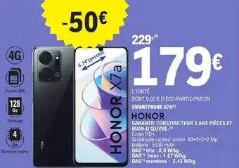 E.Leclerc SMARTPHONE X7A(²) offre