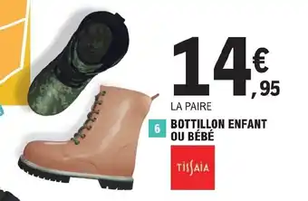 E.Leclerc BOTTILLON ENFANT OU BÉBÉ offre