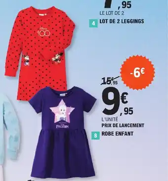 E.Leclerc ROBE ENFANT offre