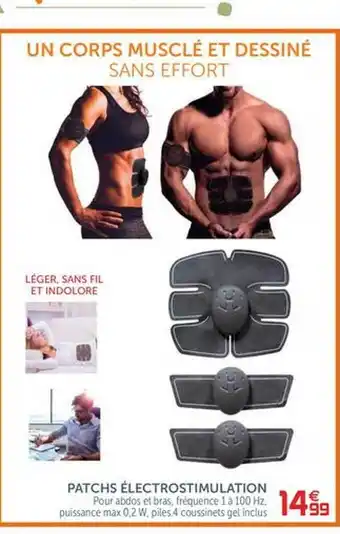 Gifi Patchs électrostimulation offre