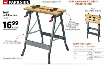 Lidl établi Parkside offre