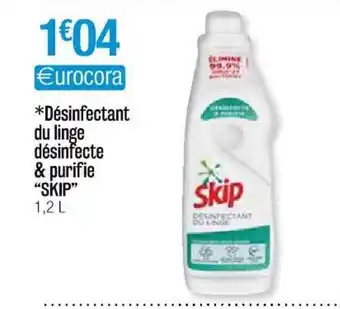 Cora x Carrefour Désinfectant Du Linge Désinfecte & Purifie offre