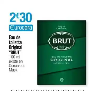 Cora x Carrefour Eau De Toilette Original offre