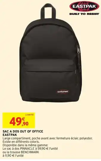 Intermarché SAC A DOS OUT OF OFFICE EASTPAK offre