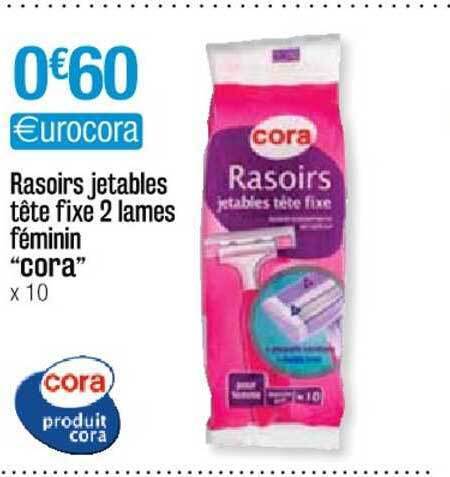 rasoir cora