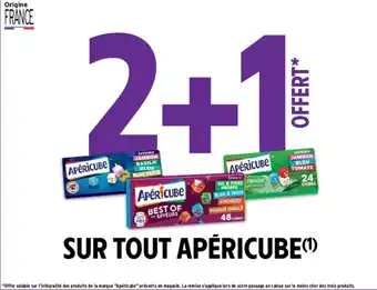 Intermarché SUR TOUT APÉRICUBE offre