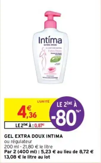 Intermarché GEL EXTRA DOUX INTIMA offre