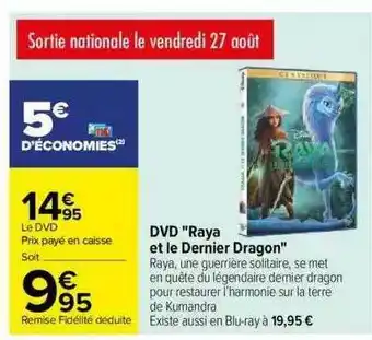 Carrefour Dvd offre