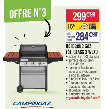 Cora x Carrefour Barbecue Gaz Campingaz offre