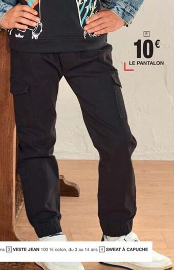 Cora x Carrefour LE PANTALON offre