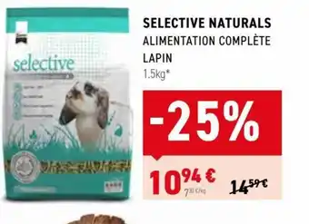 SELECTIVE NATURALS ALIMENTATION COMPLÈTE
