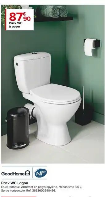 Castorama Pack WC Lagon offre