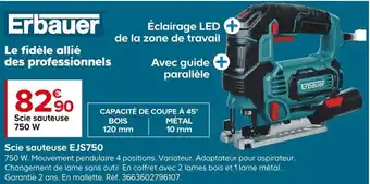 Castorama Scie sauteuse offre