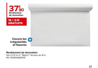 Castorama Revêtement de rénovation offre