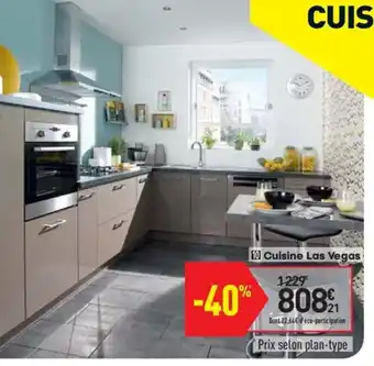 Conforama Cuisine las vegas offre