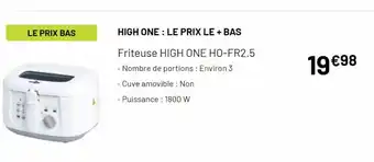 Electro Dépôt HIGH ONE : LE PRIX LE + BAS offre