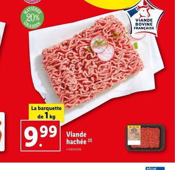 Lidl Viande hachée (2) offre