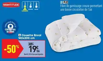 Conforama Couette Envol offre