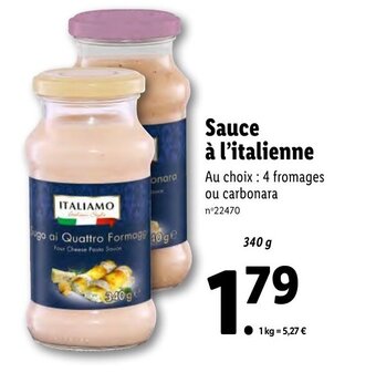 Lidl Sauce à l'italienne offre