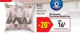 Conforama Coussin Corinthe offre