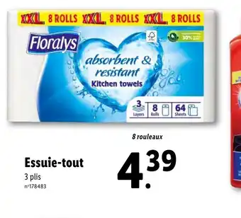 Lidl Essuie-tout offre