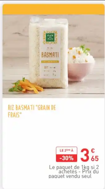 Grand Frais Riz basmati grain de frais offre