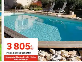 Leroy Merlin Piscine bois ouessant offre