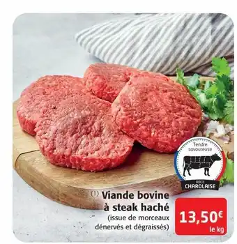 Colruyt Viande bovine à steak haché offre