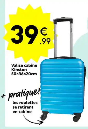 Maxi Bazar Valise cabine kinston offre