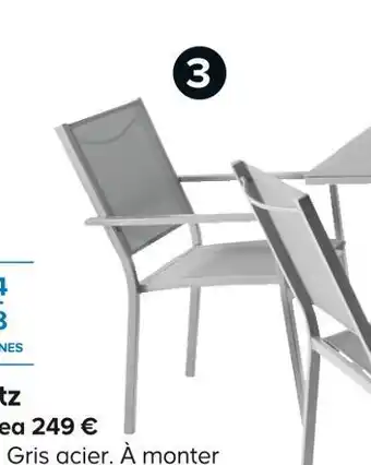 Castorama Goodhome fauteuil batz offre