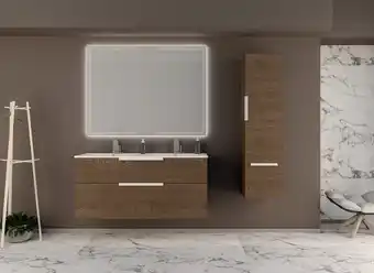 Castorama Poignée de colonne de salle de bains urban blanc offre
