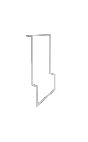 Castorama Pied pour porte serviette métal blanc urban offre