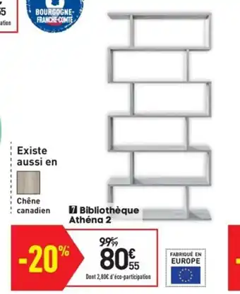 Conforama Bibliothèque Athèna 2 offre