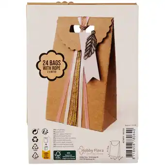 Action Pochettes cadeaux hobby flora offre